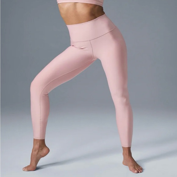 Alo yoga airlift 7/8 leggings in ballet pink - Picture 2 of 11